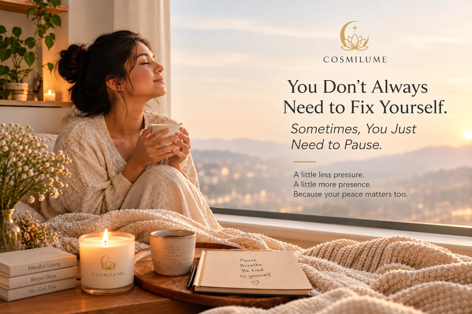 You Don’t Always Need to Fix Yourself. Sometimes, You Just Need to Pause.